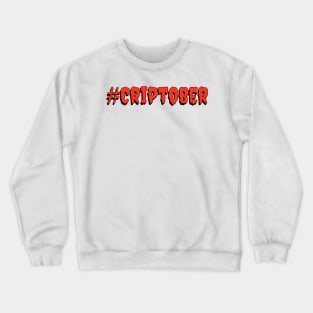 #Criptober (Red & Black) Crewneck Sweatshirt